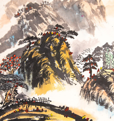 中国水彩画