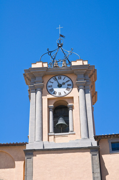 市政厅大楼。Tarquinia。拉齐奥。意大利。