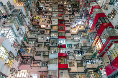 拥挤的香港