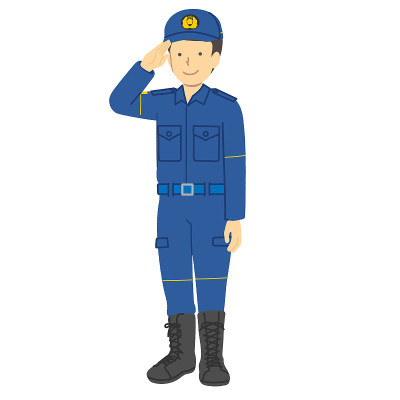 男警官:派送衣服的警察