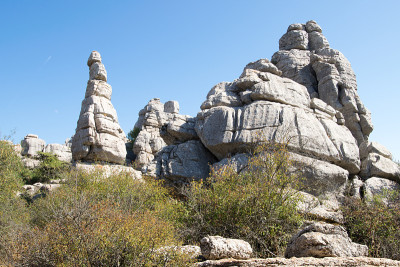 Torcal de Antequera。西班牙。Europe。