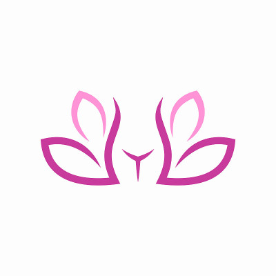 Nature Woman Logo Template Design Vector