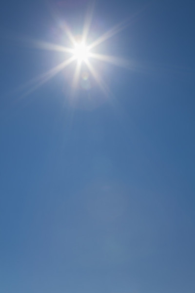 蓝色的天空