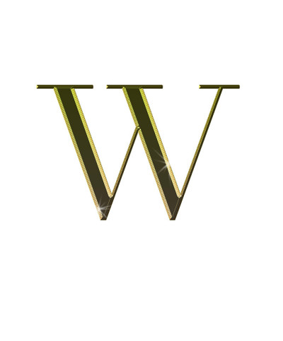 W在黄金。