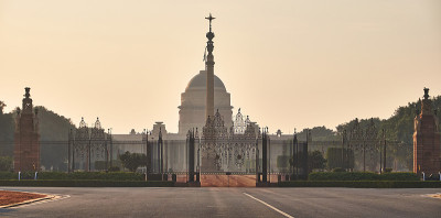 Rashtrapati Bhavan，“总统府”，德里，印度