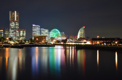 横滨夜景。