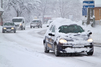 暴风雪在路上。