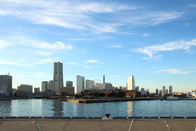 横滨市的日本景观