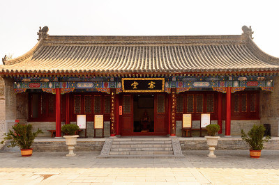 大雁塔建筑群，一座佛教宝塔，西安，陕西省，中国。它建于唐代652年。联合国教科文组织世界遗产