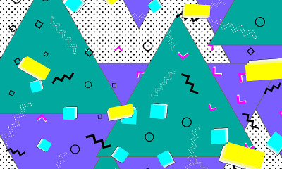 Pop art color background.   pattern