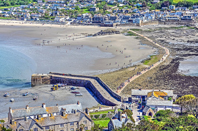 来自圣米迦勒山的Marazion