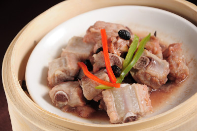 黑豆蒸排骨