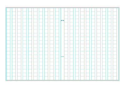 Squared manuscript paper file