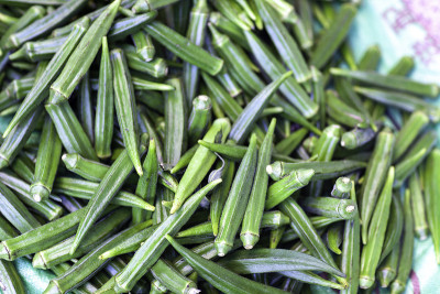 市场上的蔬菜