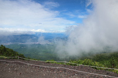 从富士山看