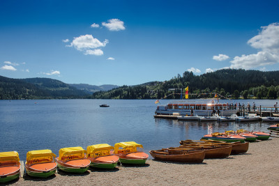 Boote Titisee /德国