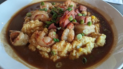 鲜虾玉米粥