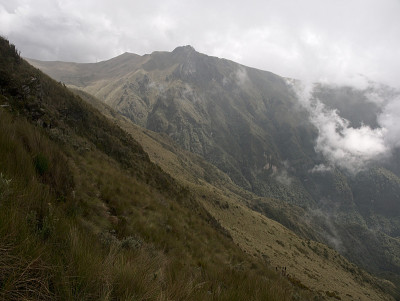 皮钦查火山的景色
