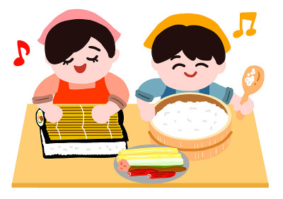 手工制作Ekomaki的兄弟一起制作Ekomaki
