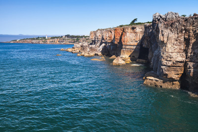 博卡做地狱。海边峭壁。Cascais、葡萄牙