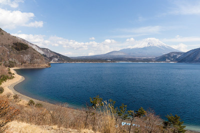 富士山和元津湖