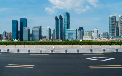 城市道路与城市景观