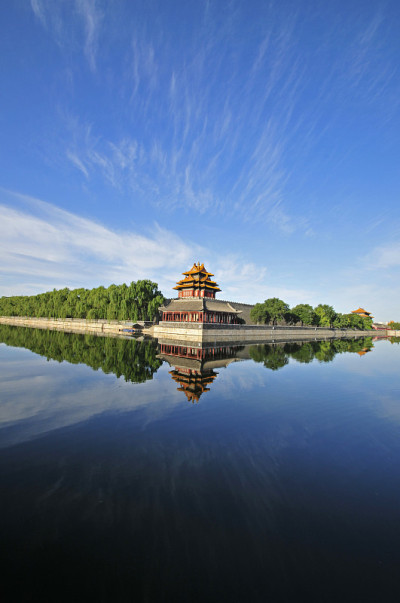 北京故宫的望楼