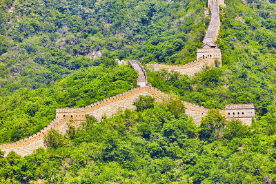 中国长城，“米里峪”段。