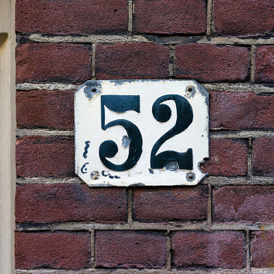 门牌号52