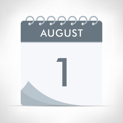 8月1日-日历图标