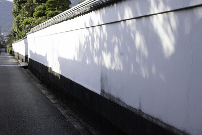 萩城的iseya yokocho镇景