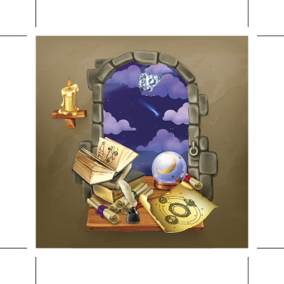城堡之窗，魔法和占星术
