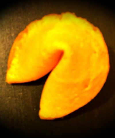 金棕色幸运饼干