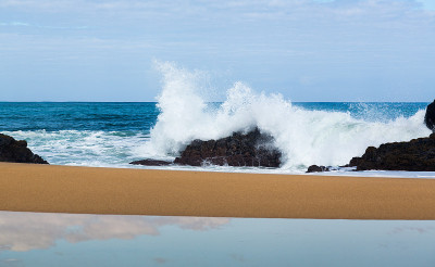 考艾岛的卢马海海滩