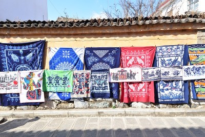 民族织物的各种图案