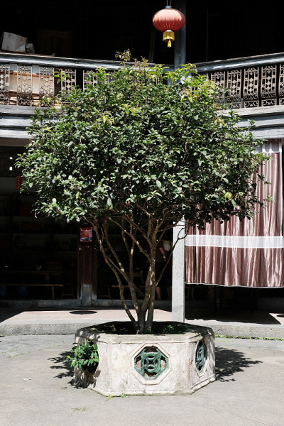 中国福建的历史建筑特写