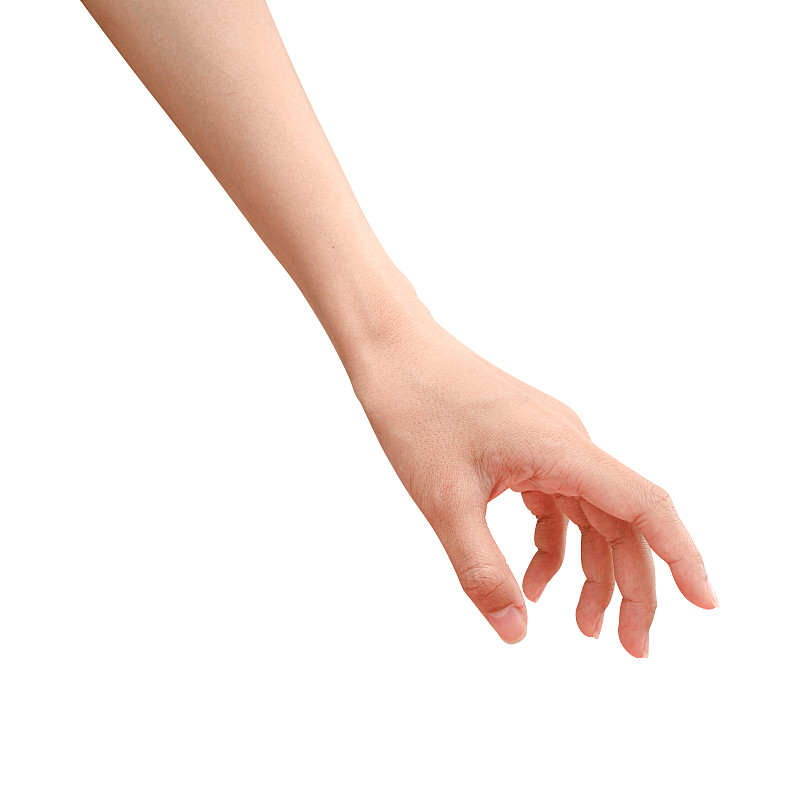 Hand reach and ready to help or receive. Gesture i