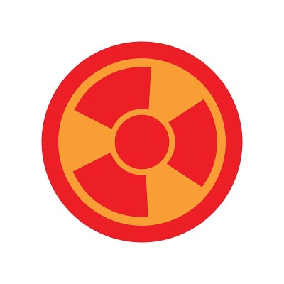 向量放射性标志