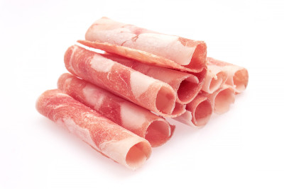 羊肉卷，白底牛肉卷。