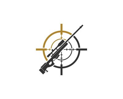 狙击手在后面射击目标