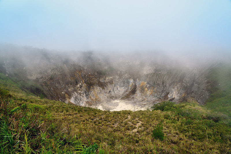 马哈乌火山火山口