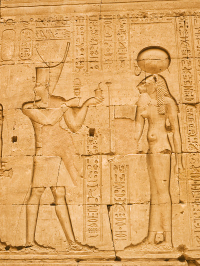 法老与古代女神