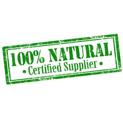 100% Natural-stamp