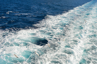 Saronic海湾的海景