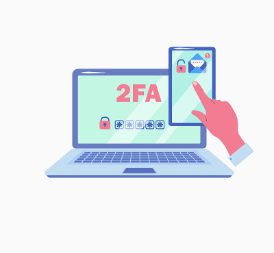两因素身份验证。保护您的帐户与密码信息到您的手机。