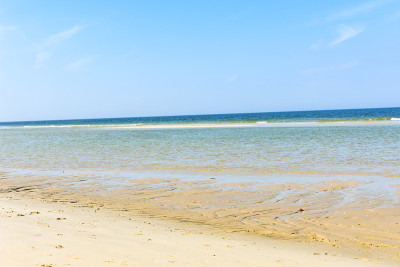 西尔特海面退潮时的北海