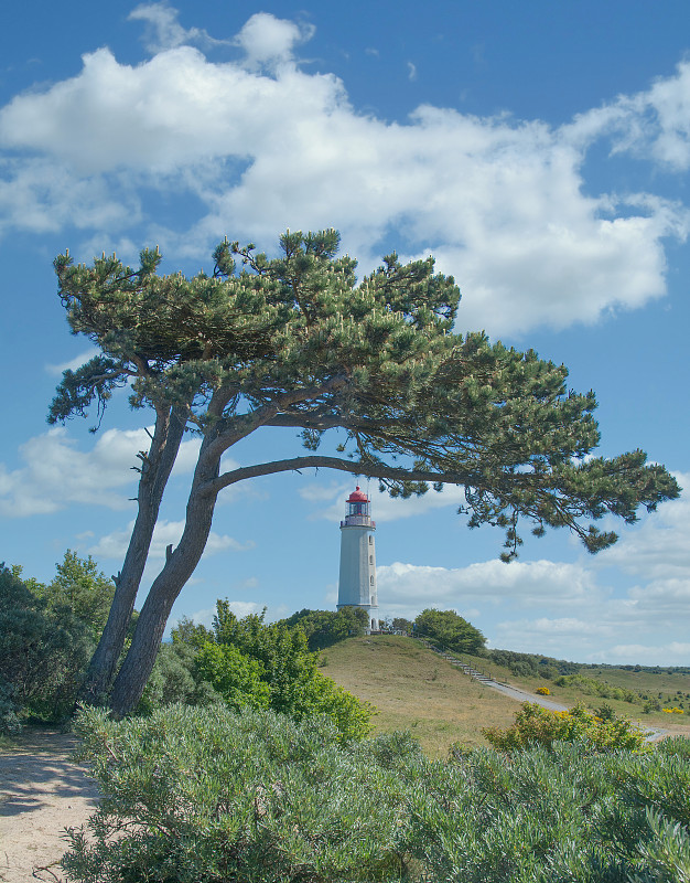 灯塔,希,波罗的海,Mecklenburg-Vorpommern,德国