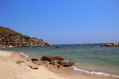 海滩和房屋