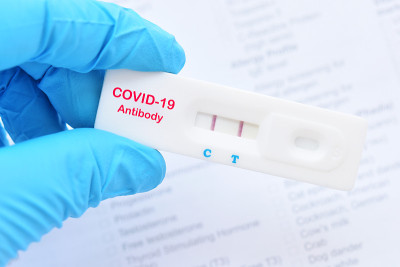 COVID-19病毒快速检测阳性结果