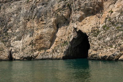 在德韦拉湾的内海。Gozo、马耳他